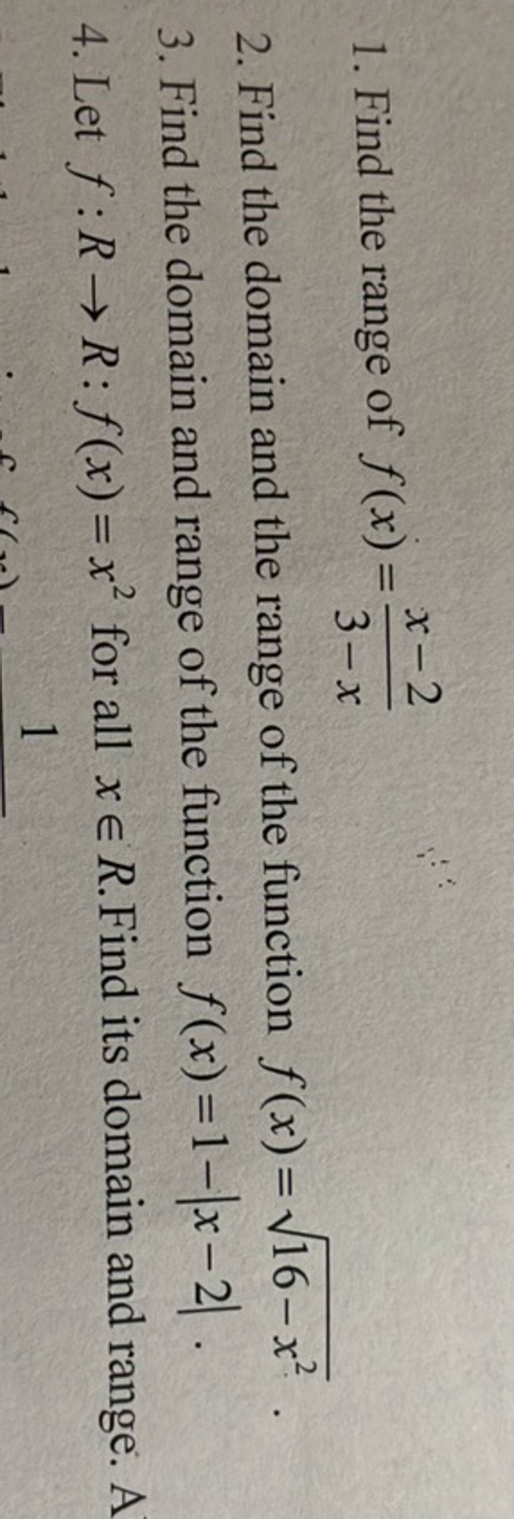 1-find-the-range-of-f-x-3-xx-2-2-find-the-domain-and-the-range-of-the