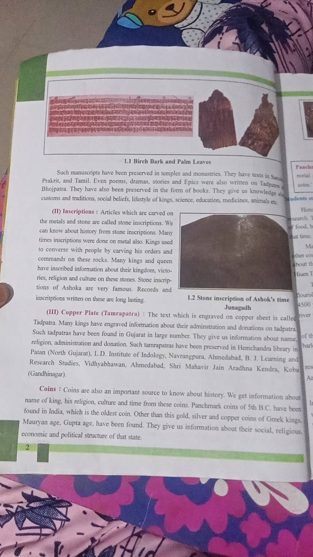 Prakrit, and Tamil. Even poems, dramas, stories and Epics were also writt..