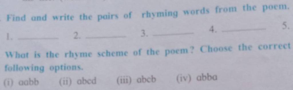 find-and-write-the-pairs-of-rhyming-words-from-the-poem-1-2-3-4-what