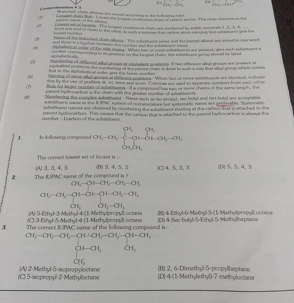 The Iupac Name Of The Compound Is Filo 