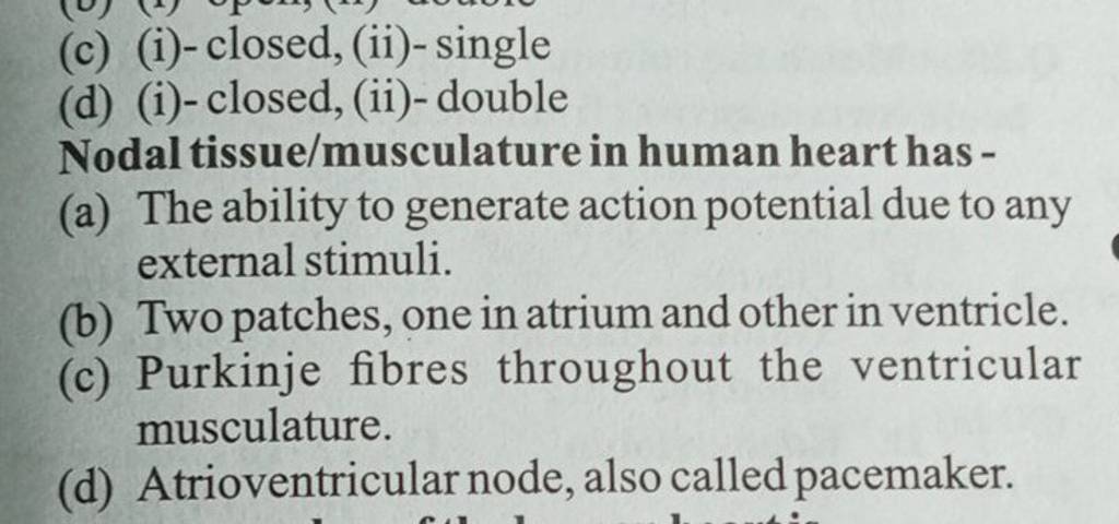 the nodal musculature of the heart is autoexcitable