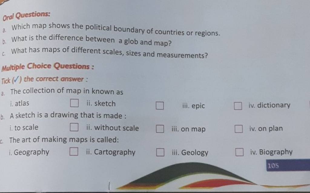 oral-questions-a-which-map-shows-the-political-boundary-of-countries-or