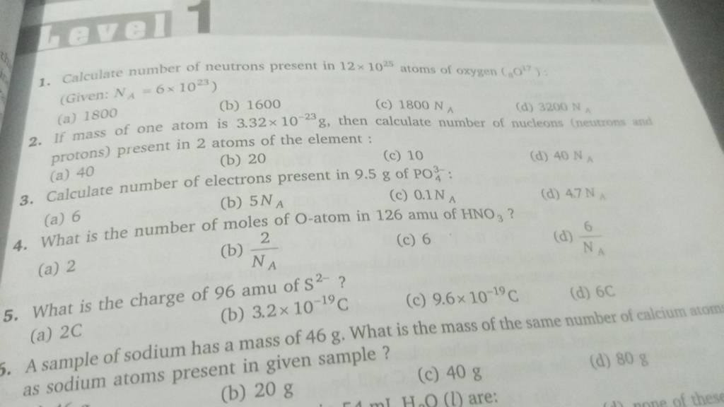 what-is-the-charge-of-96-amu-of-s2-b-3-2-10-19c-filo