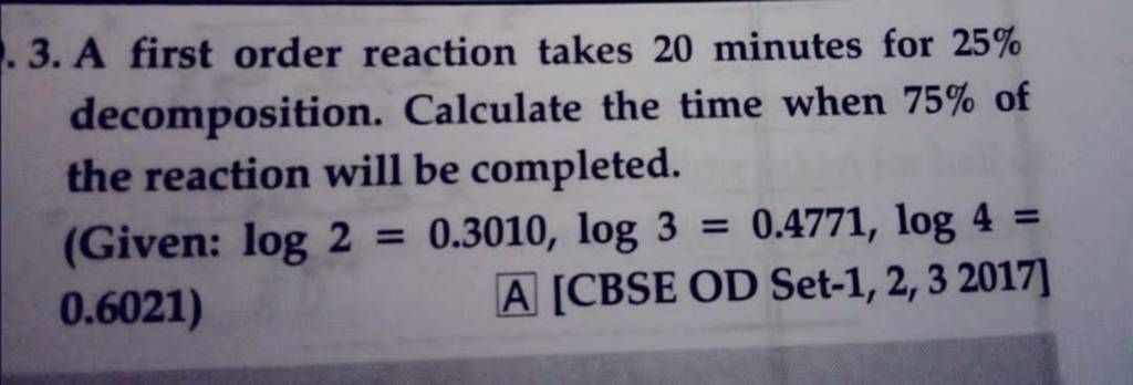 3-a-first-order-reaction-takes-20-minutes-for-25-decomposition-calcula