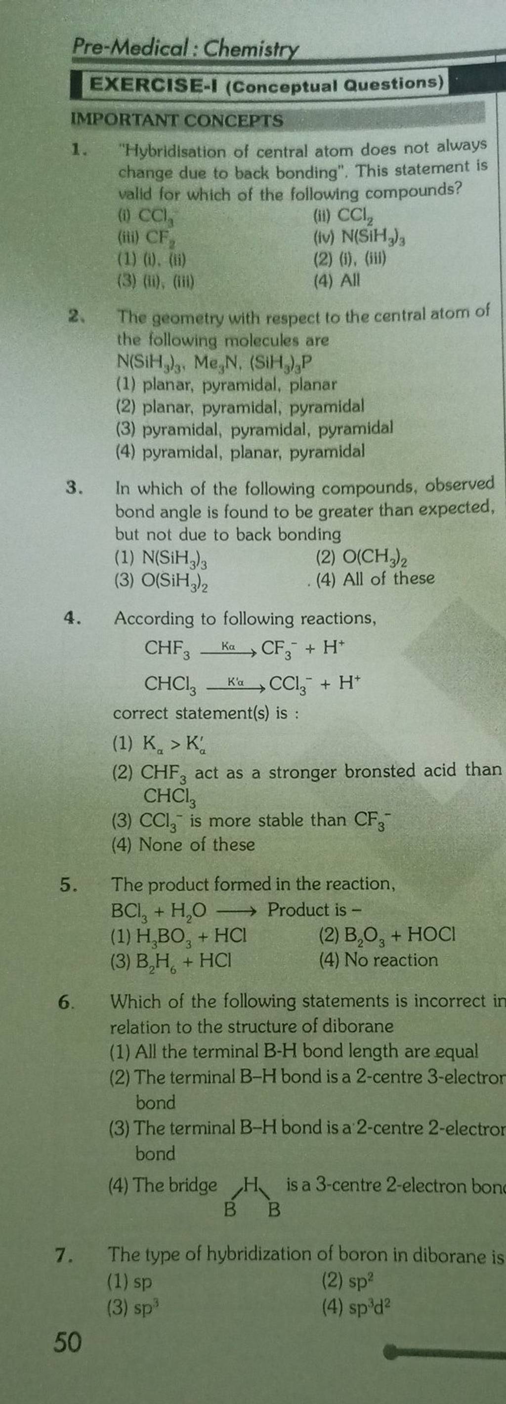 According To Research Which Of The Following Statements Is Correct According to following reactions, correct statement(s) is : | Filo