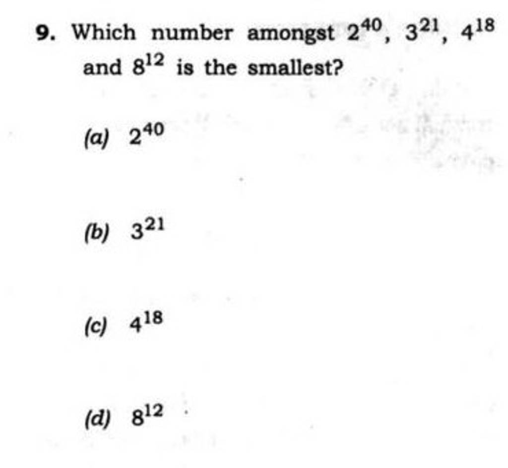 which-number-amongst-240-321-418-and-812-is-the-smallest-filo