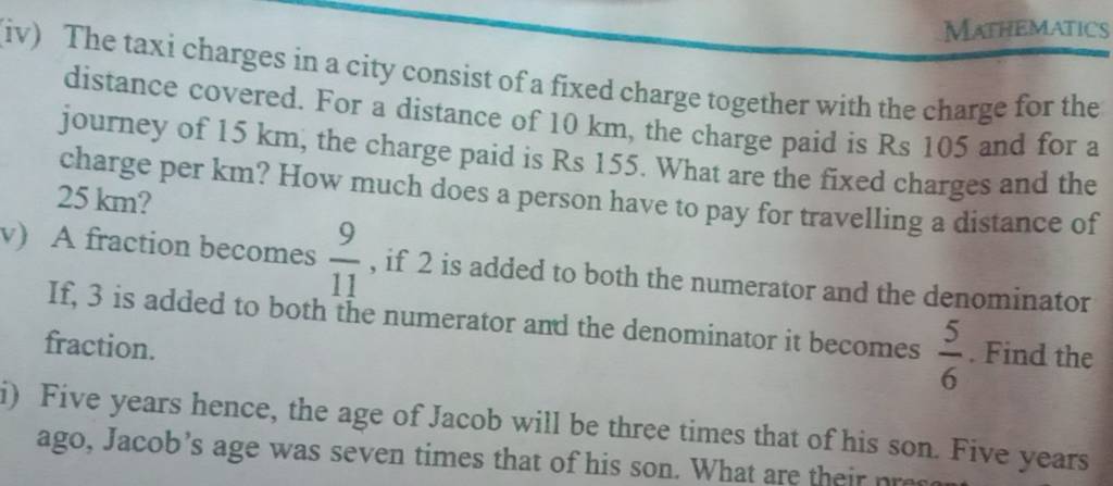 iv-the-taxi-charges-in-a-city-consist-of-a-fixed-charge-together-with-th