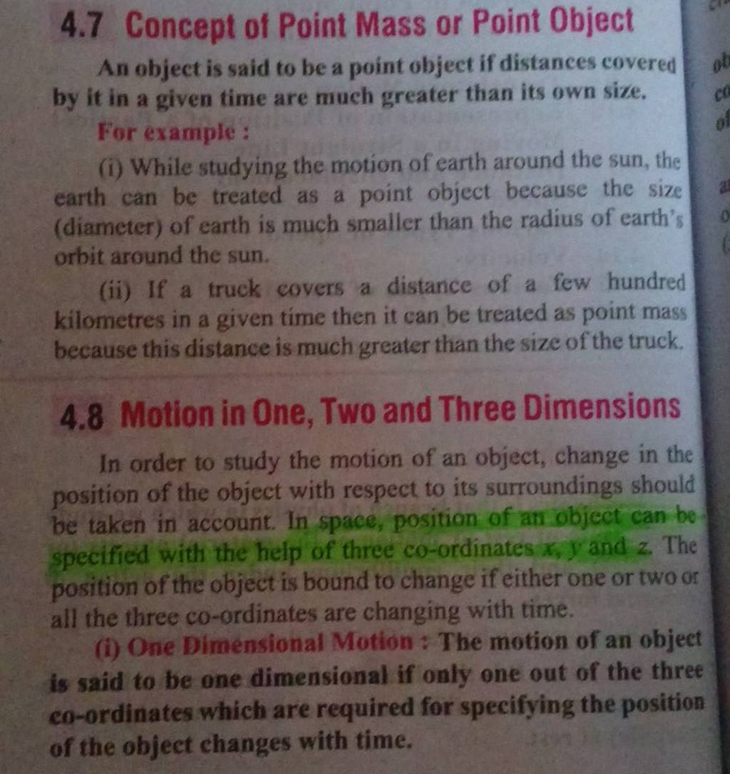 4-7-concept-of-point-mass-or-point-object-an-object-is-said-to-be-a-point