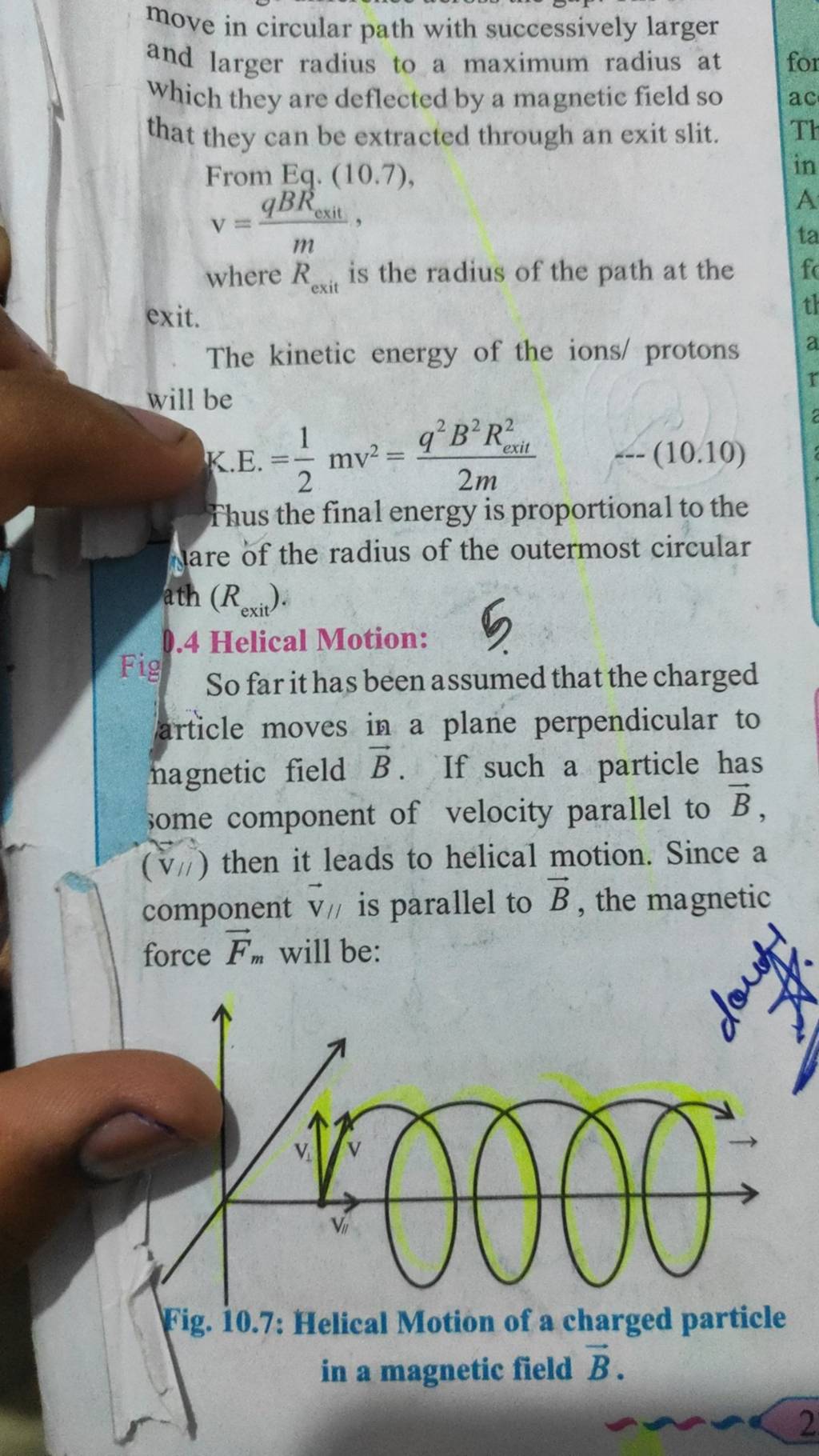 Move In Circular Path With Successively Larger And Larger Radius To A Max..