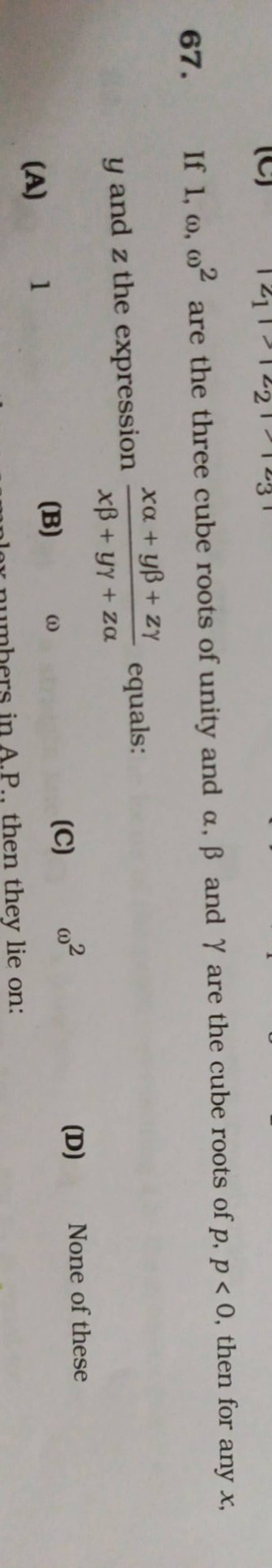 67-if-1-2-are-the-three-cube-roots-of-unity-and-and-are-the-cub