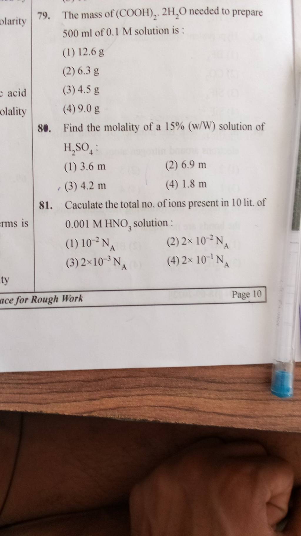 the-mass-of-cooh-2-2h2-o-needed-to-prepare-500ml-of-0-1m-solution-is