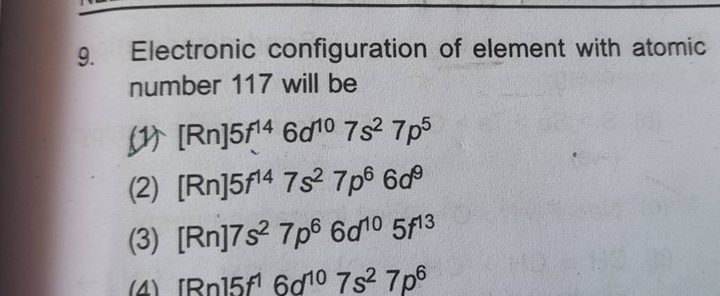 the element with atomic number 117 and 120
