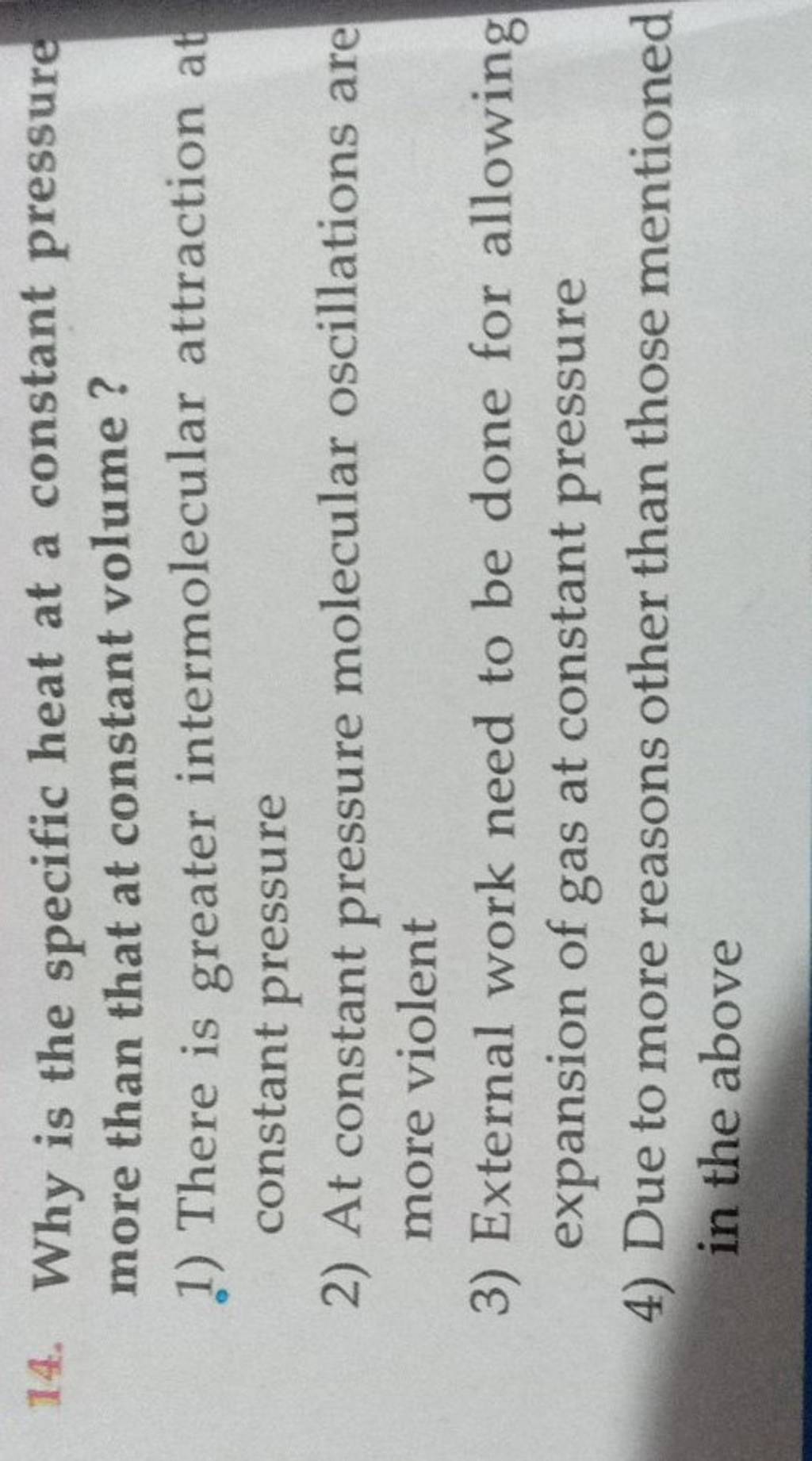 why-is-the-specific-heat-at-a-constant-pressure-more-than-that-at-constan