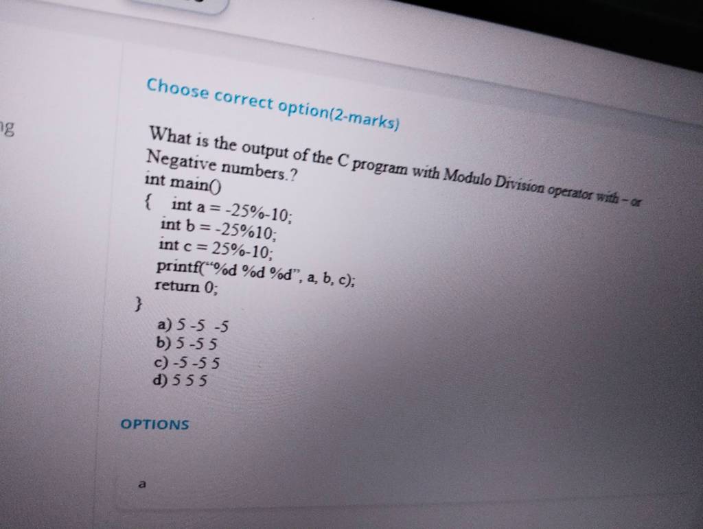 choose-correct-option-2-marks-what-is-the-output-of-the-c-program-with-m