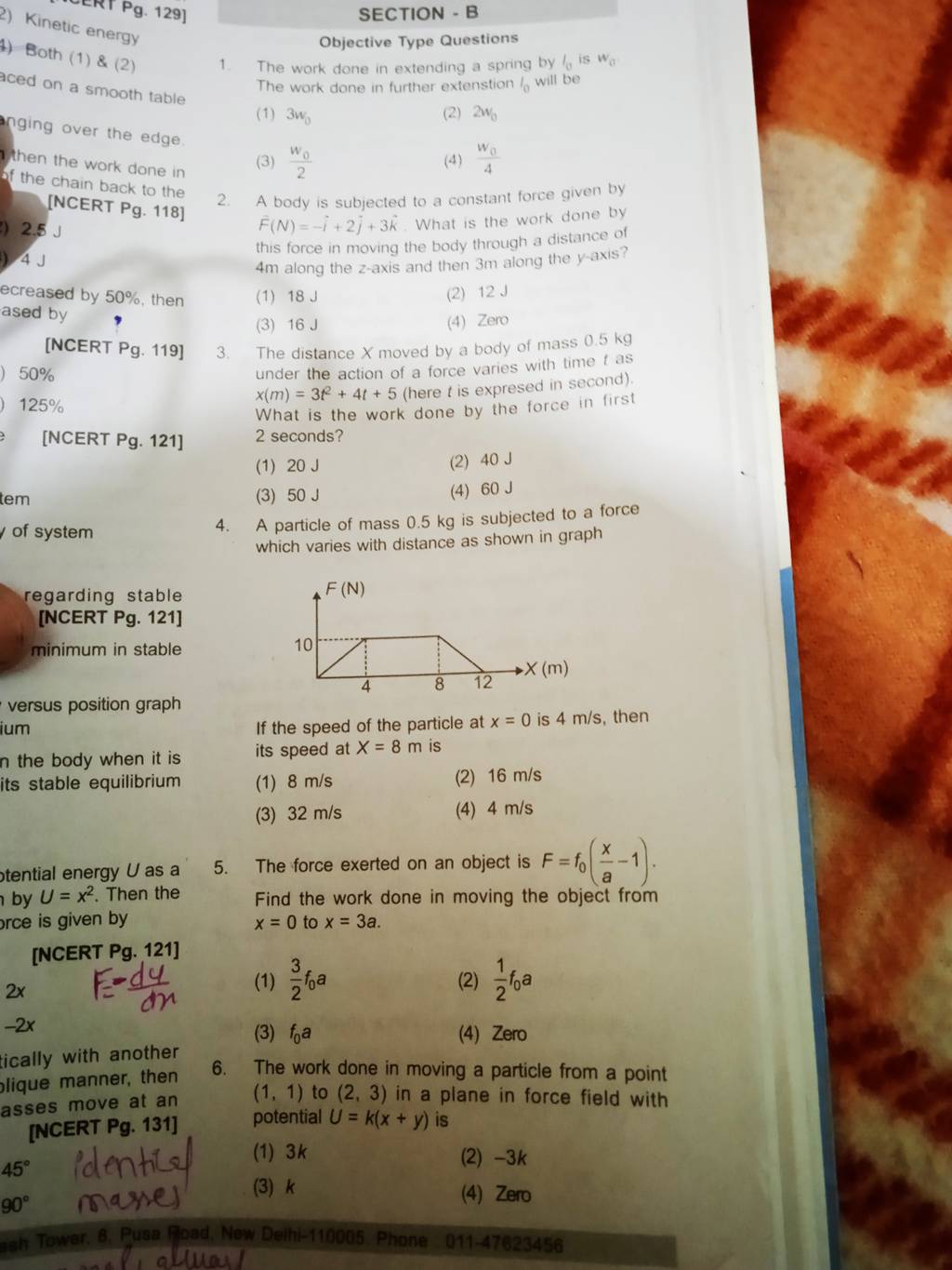 the-work-done-in-moving-a-particle-from-a-point-1-1-to-2-3-in-a-plane