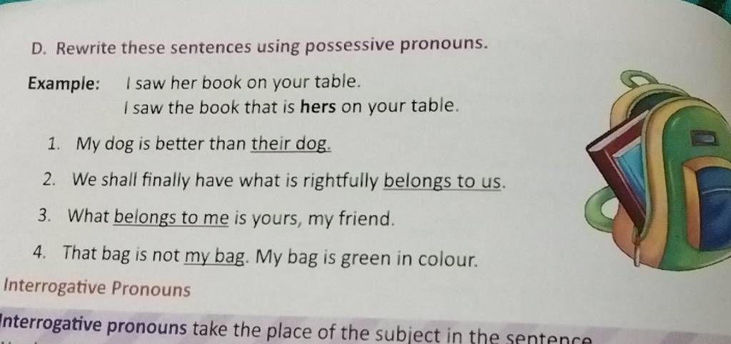 rewrite-these-sentences-using-possessive-pronouns-example-i-saw-her-boo