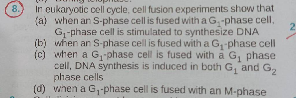 cell fusion experiments determined that generally