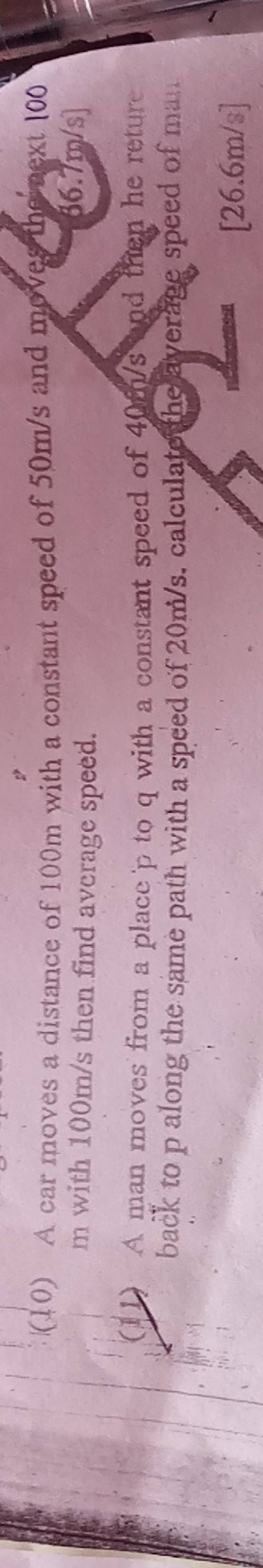 10-a-car-moves-a-distance-of-100-m-with-a-constant-speed-of-50-m-s-and