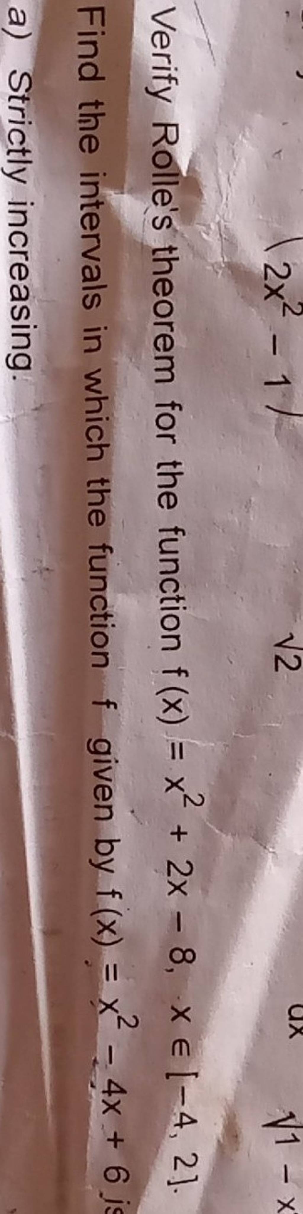 verify-rolle-s-theorem-for-the-function-f-x-x2-2x-8-x-4-2-find-the-i