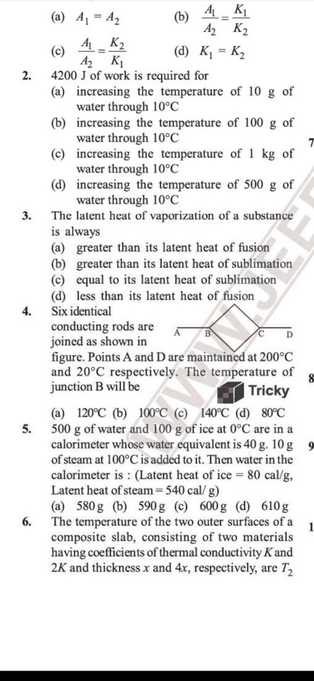 The Latent Heat Of Vaporization Of A Substance Is Always 