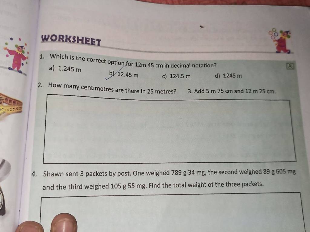 1-which-is-the-correct-option-for-12-m45-cm-in-decimal-notation-a-1-24