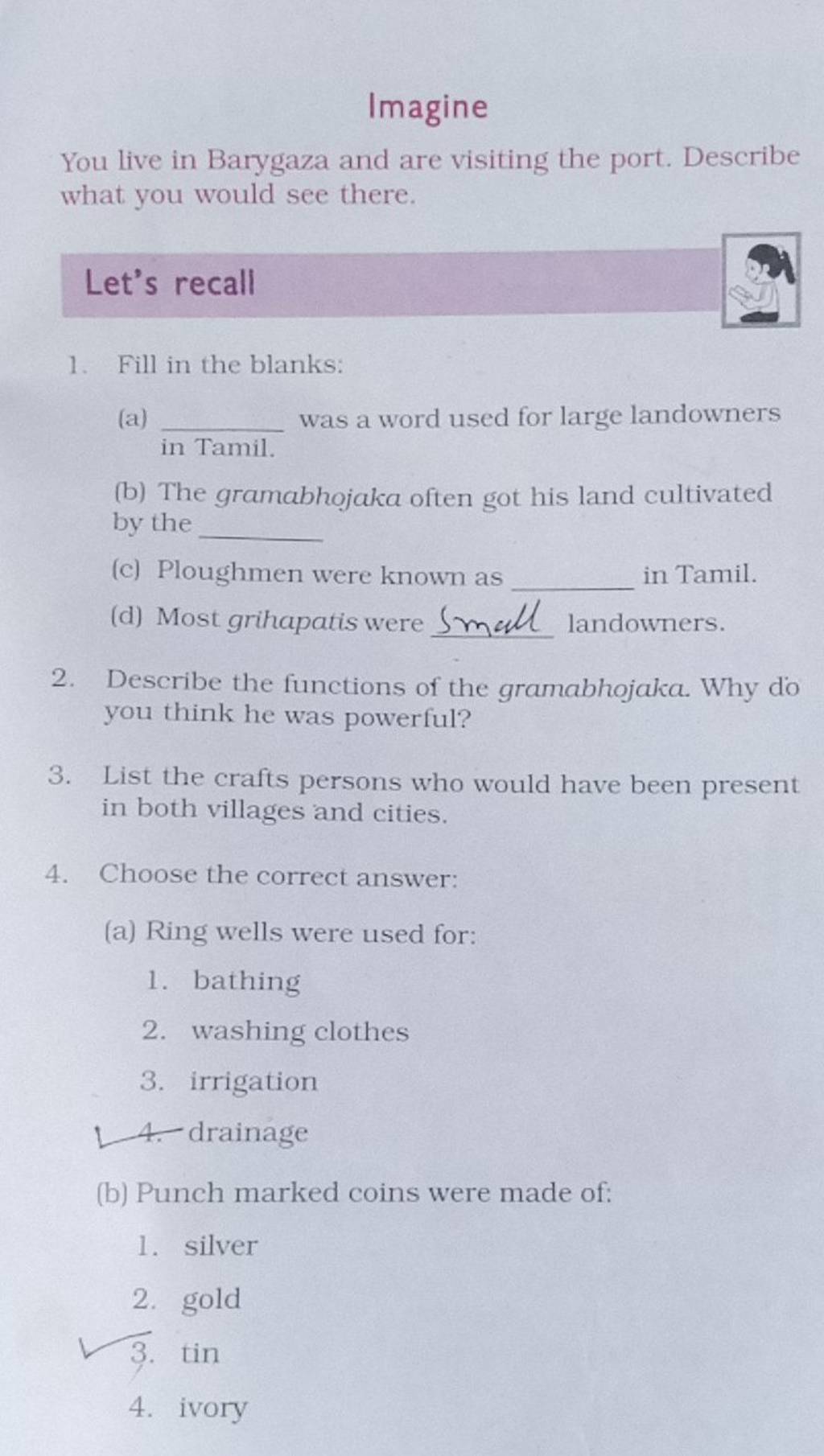 Vital Villages, Thriving Towns Class 6 Notes CBSE History Chapter 8 [PDF]