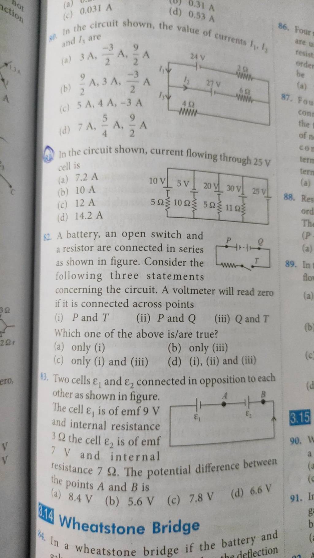 Two Cells ε1 And ε2 Connected In Opposition To Each Other As Shown In F..