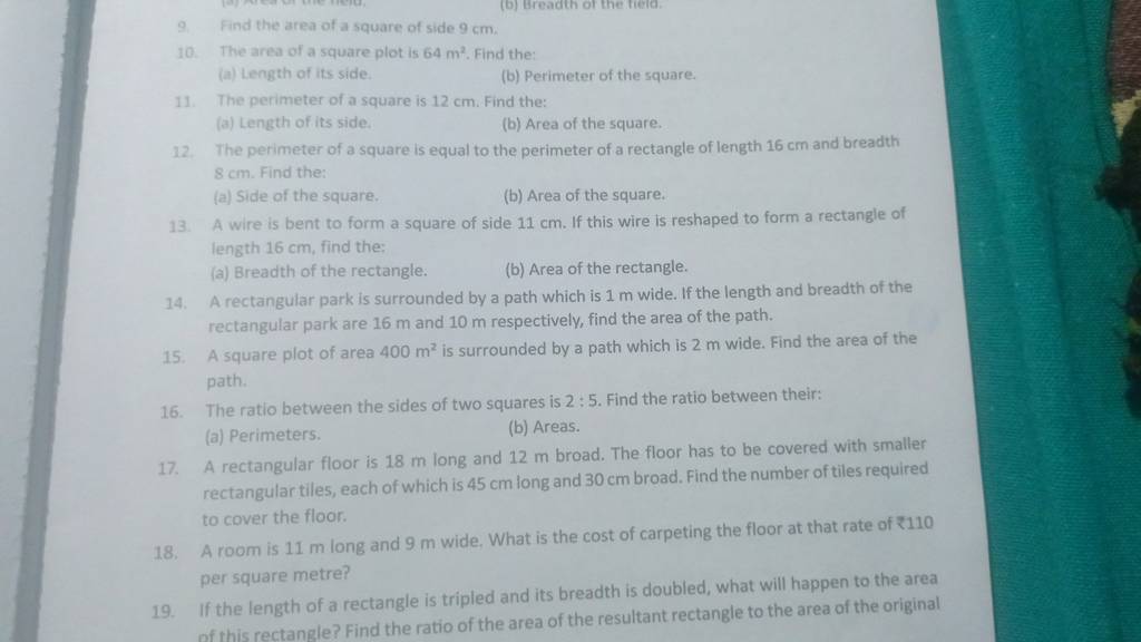 9-find-the-area-of-a-square-of-side-9-cm-10-the-area-of-a-square-plot