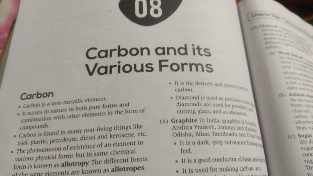 Carbon And Its Various Forms Carbon Carbon Carbon Is A Non Metallic El