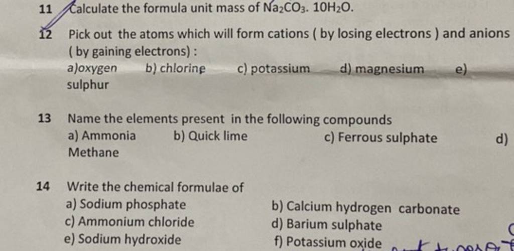 11-calculate-the-formula-unit-mass-of-na2-co3-10h2-o-12-pick-out-the-at