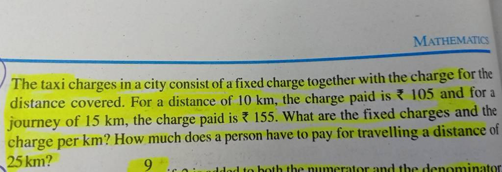 the-taxi-charges-in-a-city-consist-of-a-fixed-charge-together-with-the-ch