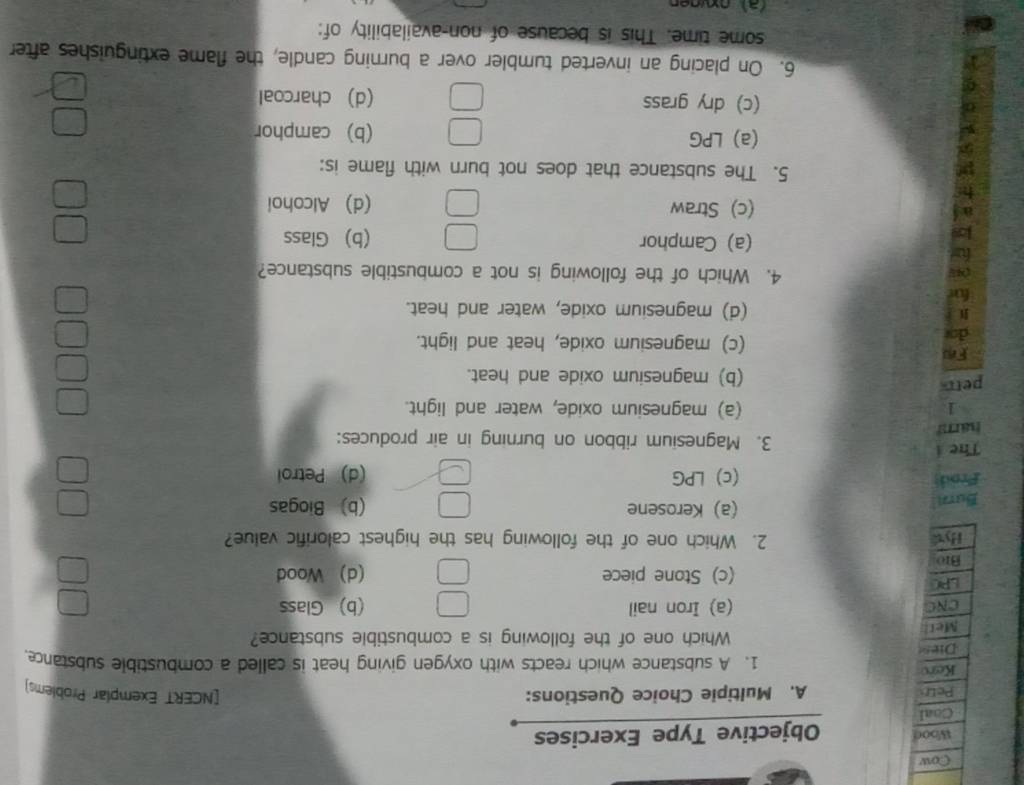 Magnesium ribbon on burning in air produces Filo