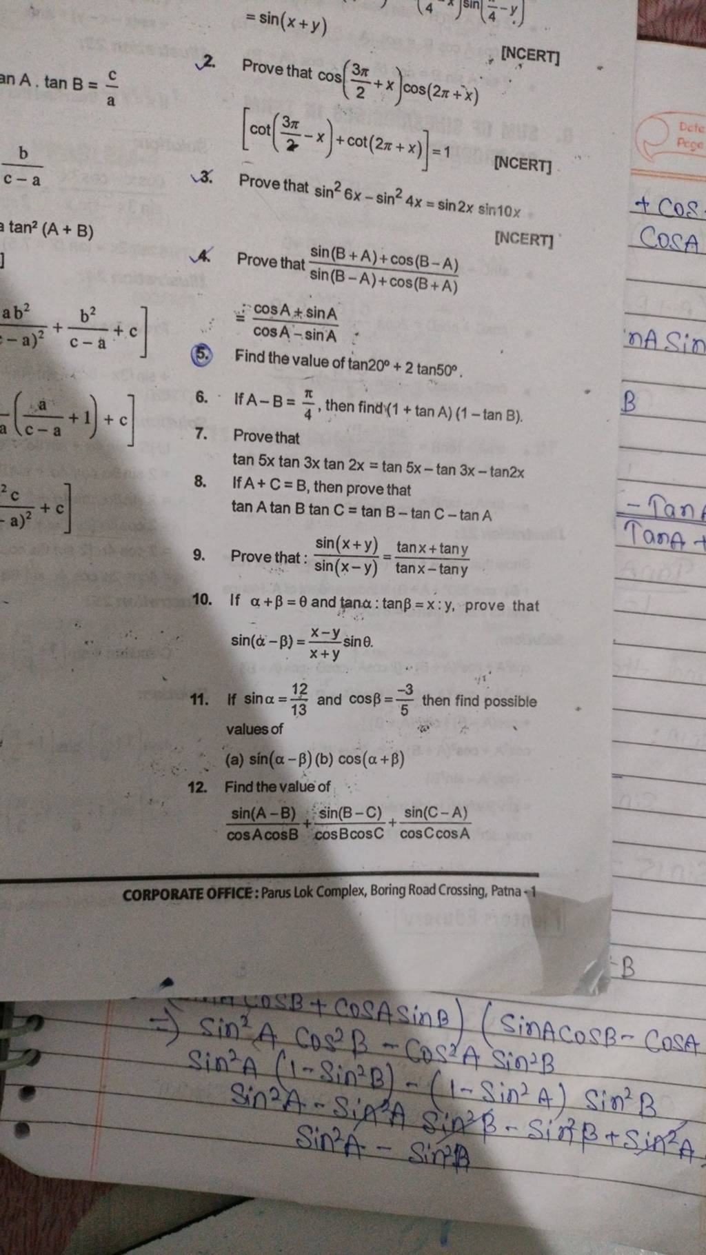 5-find-the-value-of-tan20-2tan50-6-if-a-b-4-then-find-1-tana