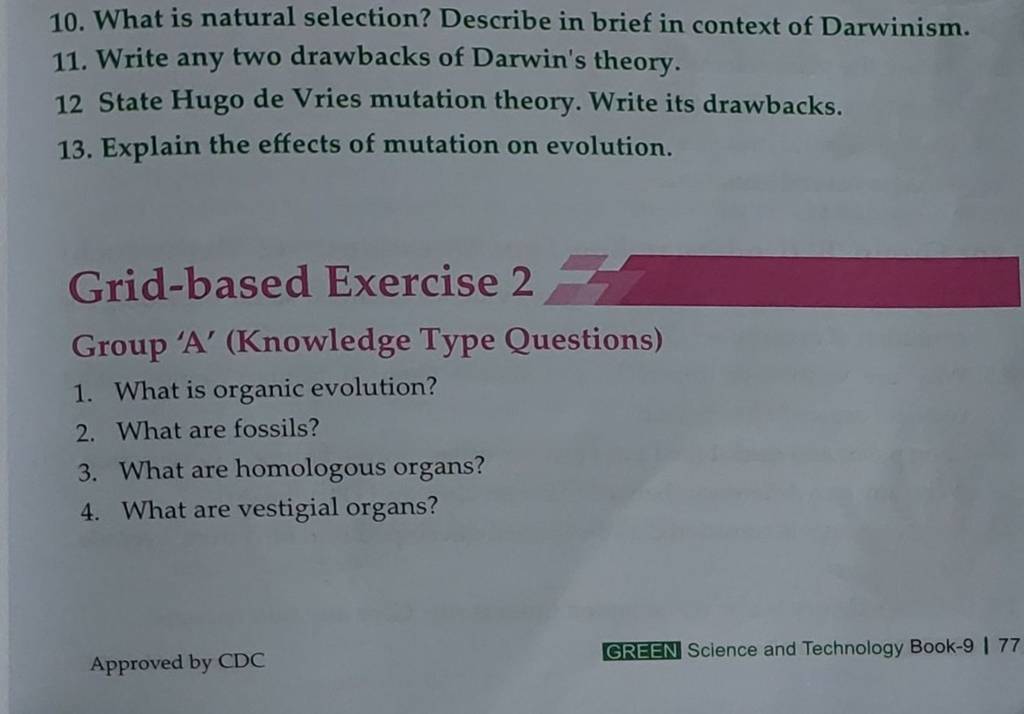 What Is Natural Selection Describe In Brief In Context Of Darwinism 11 