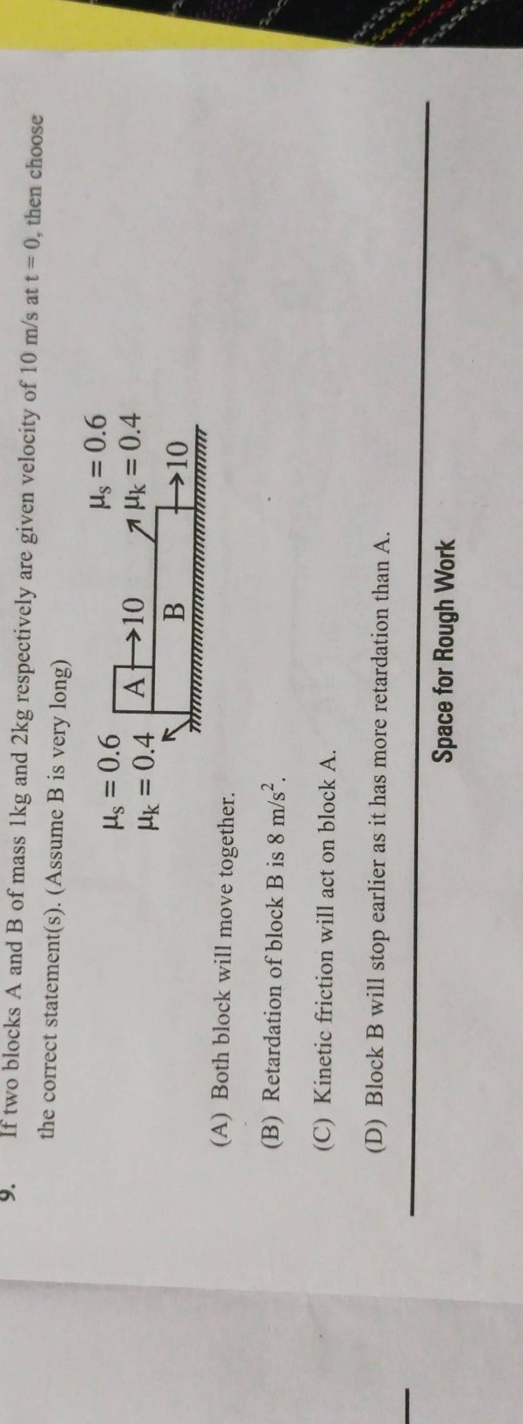 if-two-blocks-a-and-b-of-mass-1-kg-and-2-kg-respectively-are-given-veloci