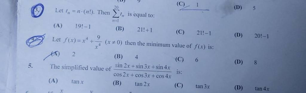 the-simplified-value-of-cos2x-cos3x-cos4xsin2x-sin3x-sin4x-is-filo