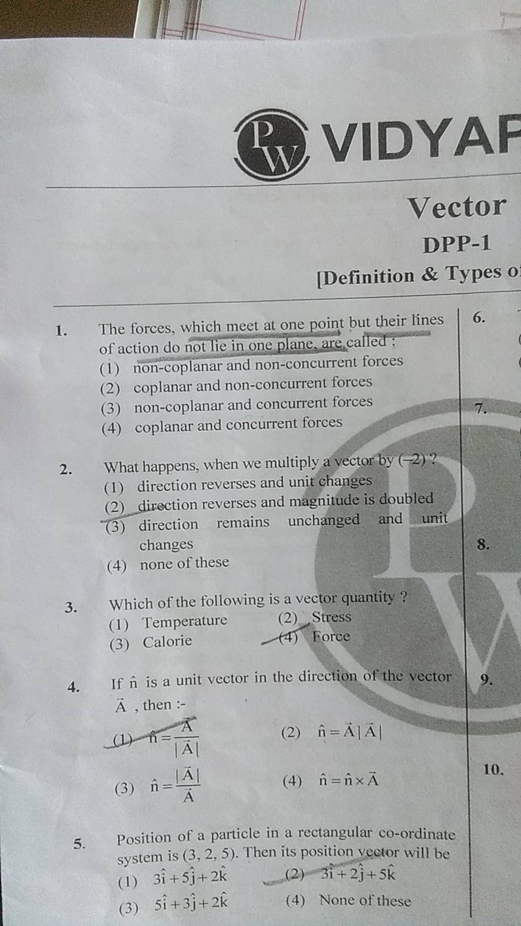 p-w-vector-dpp-1-definition-types-o-1-the-forces-which-meet-at-one