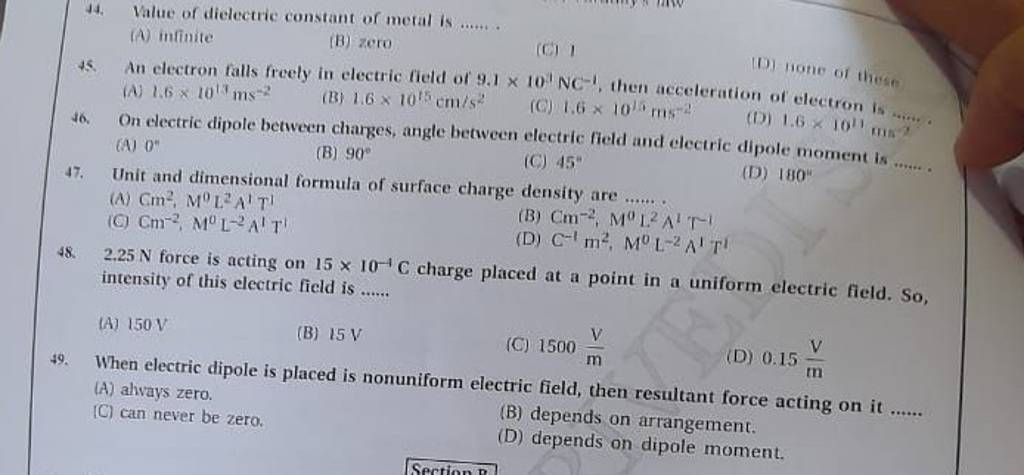 unit-and-dimensional-formula-of-surface-charge-density-are-a-cm2