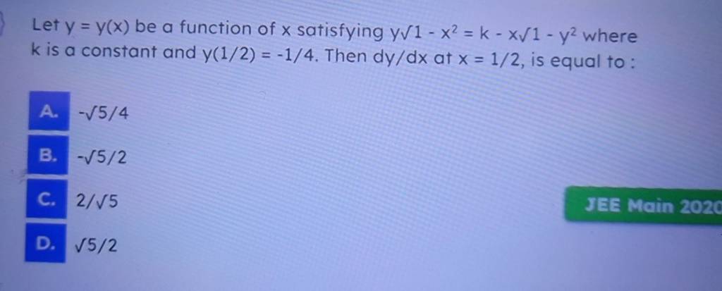 Let y=y(x) be a function of x satisfying yc-2.7,0,-7.17,-2.7,-13.5,-8c