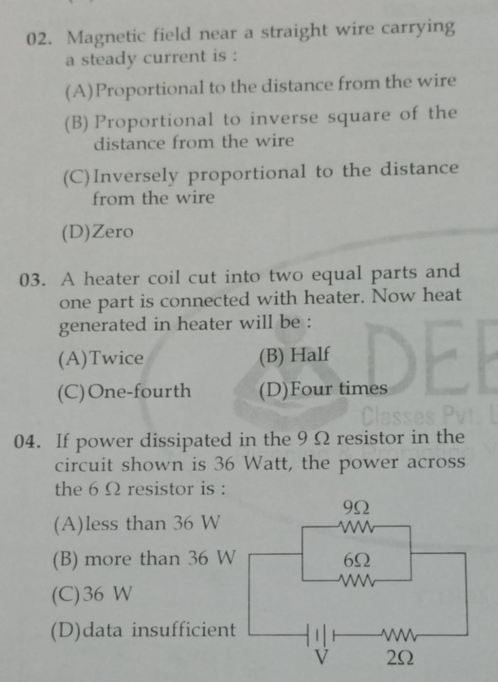 A heater coil cut into two equal parts and one part is connected with hea..