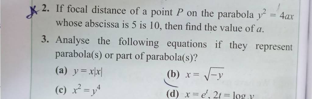 8-2-if-focal-distance-of-a-point-p-on-the-parabola-y2-4ax-whose-abscissa