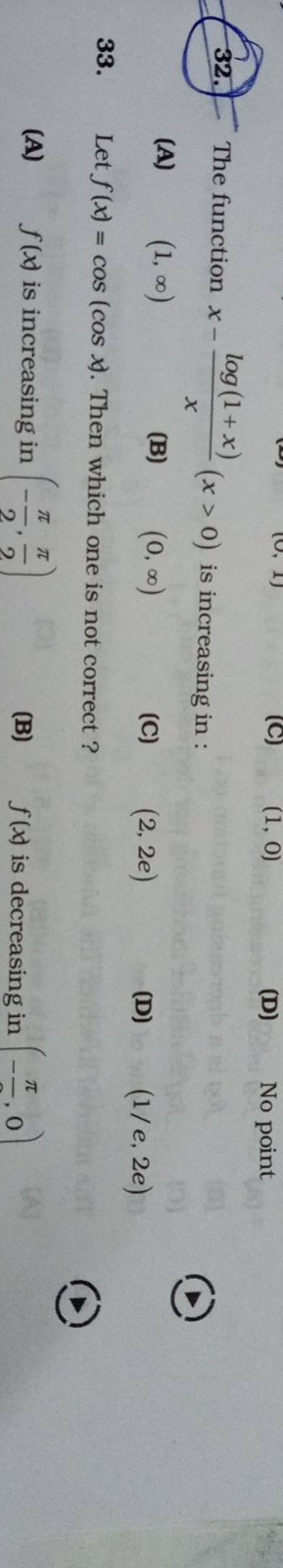 Let F x cos cosx Then Which One Is Not Correct Filo let-f-x-cos-cosx-then-which-one-is-not-correct-filo