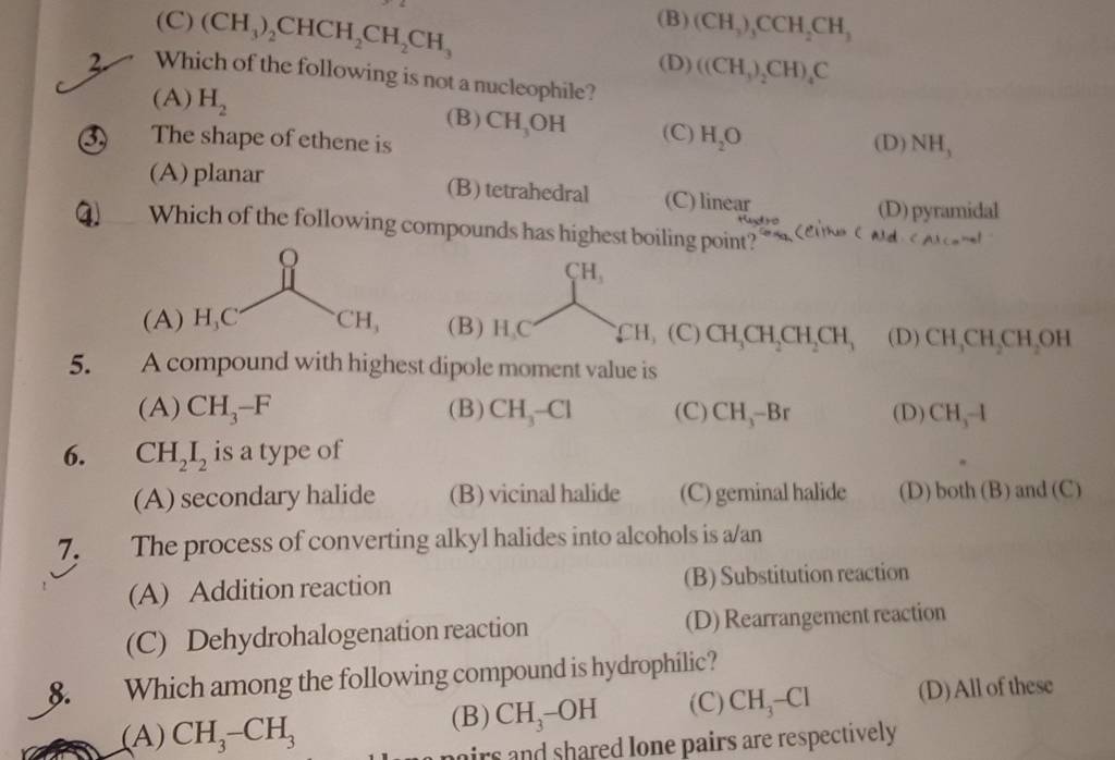 which-among-the-following-compound-is-hydrophilic-filo