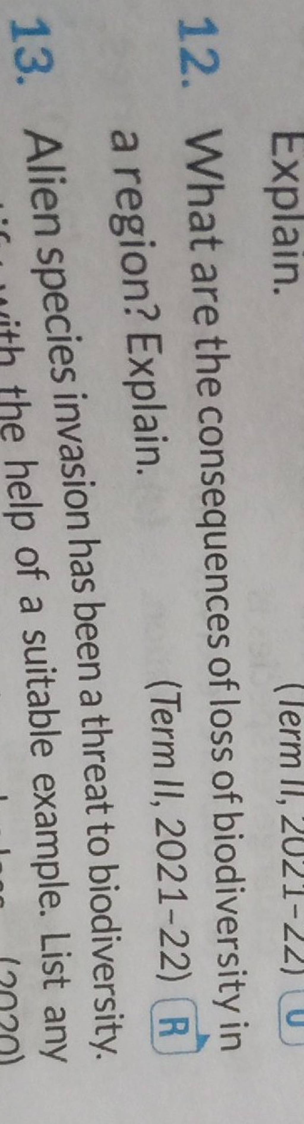 12-what-are-the-consequences-of-loss-of-biodiversity-in-a-region-explai