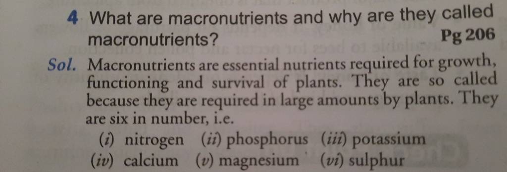4 What Are Macronutrients And Why Are They Called Macronutrients Pg 206 4-what-are-macronutrients-and-why-are-they-called-macronutrients-pg-206