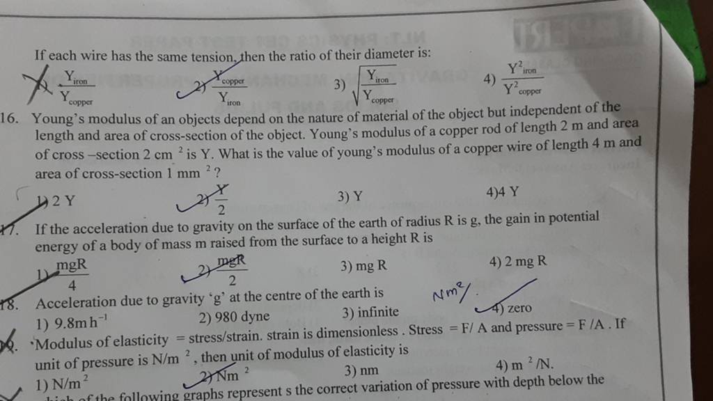 Modulus Of Elasticity Stress Strain Strain Is Dimensionless Stress F Modulus Of Elasticity Stress Strain Strain Is Dimensionless Stress F