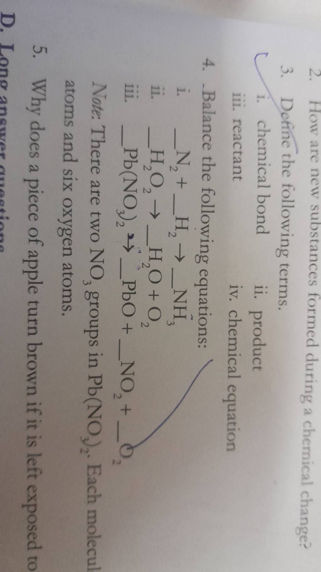 How Are New Substances Formed During A Chemical Change 3 Define The Fol how-are-new-substances-formed-during-a-chemical-change-3-define-the-fol