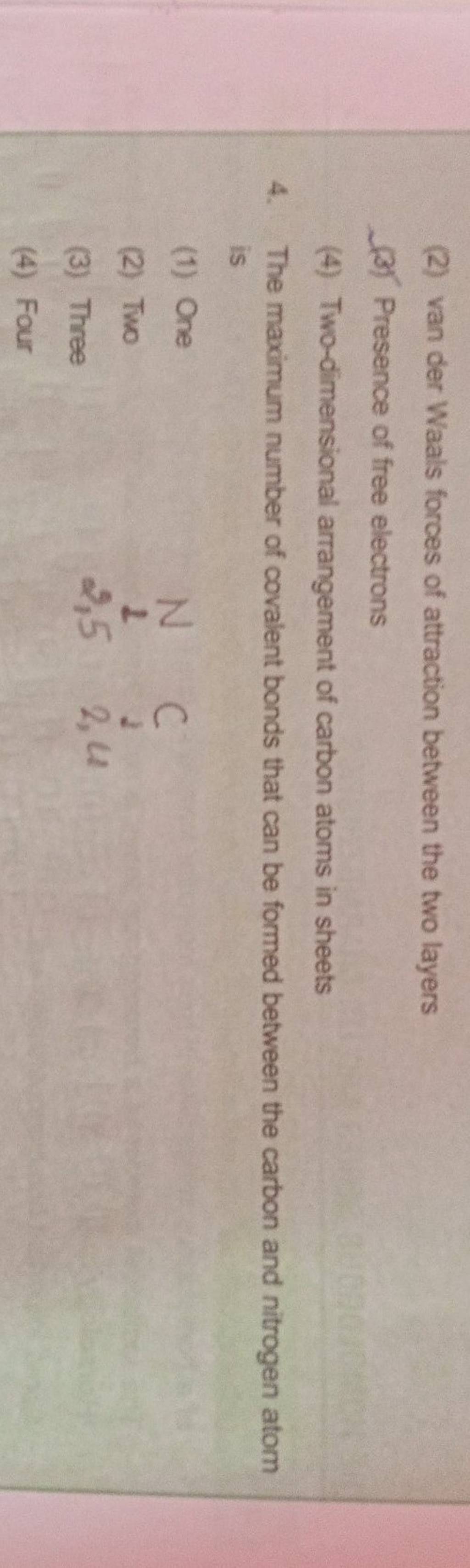 The Maximum Number Of Covalent Bonds That Can Be Formed Between The Carbo..