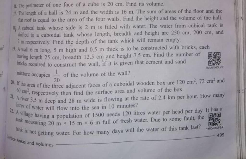 Li The Perimeter Of One Face Of A Cube Is 20 Cm Find Its Volume 15 Th li-the-perimeter-of-one-face-of-a-cube-is-20-cm-find-its-volume-15-th