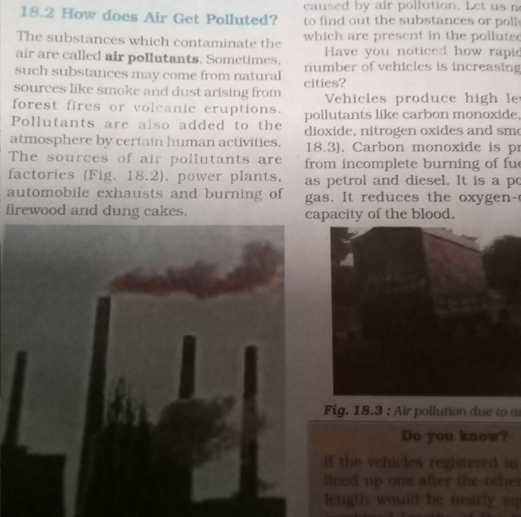 18.2 How does Air GetPolluted? caused by air pollution. Let us ny Pollut..
